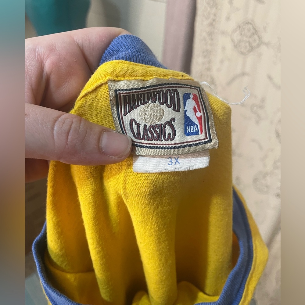 Hardwood classics: warriors basketball shirt - Picture 4 of 4